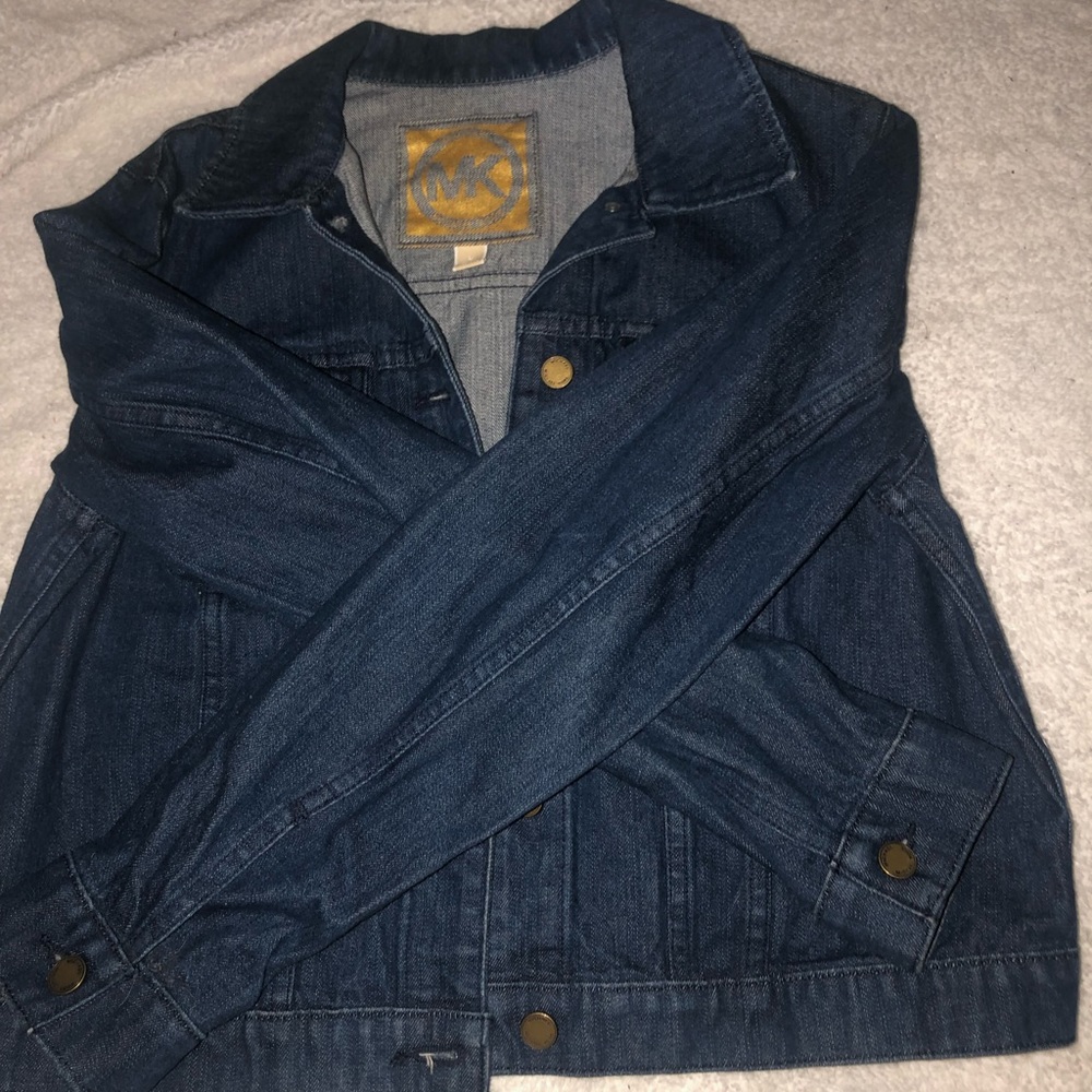 MK jean jacket dark blue in Excellent condition